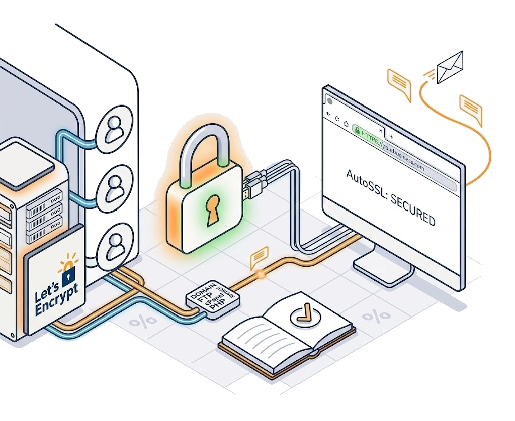 Free SSL certificate and HTTPS encryption