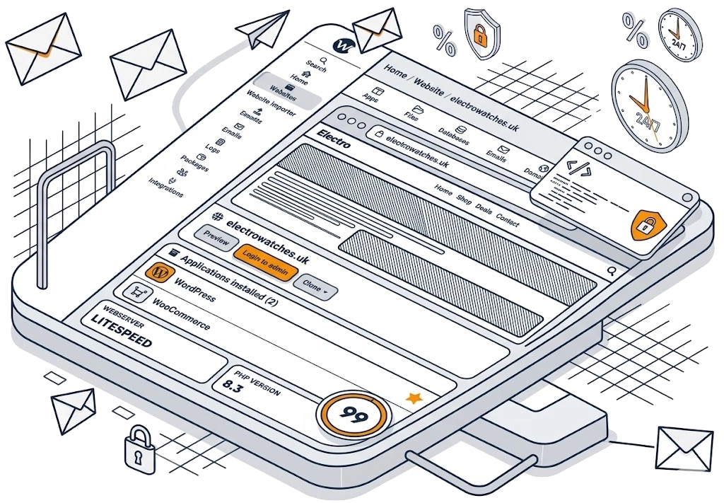 cPanel application management for Node.js hosting