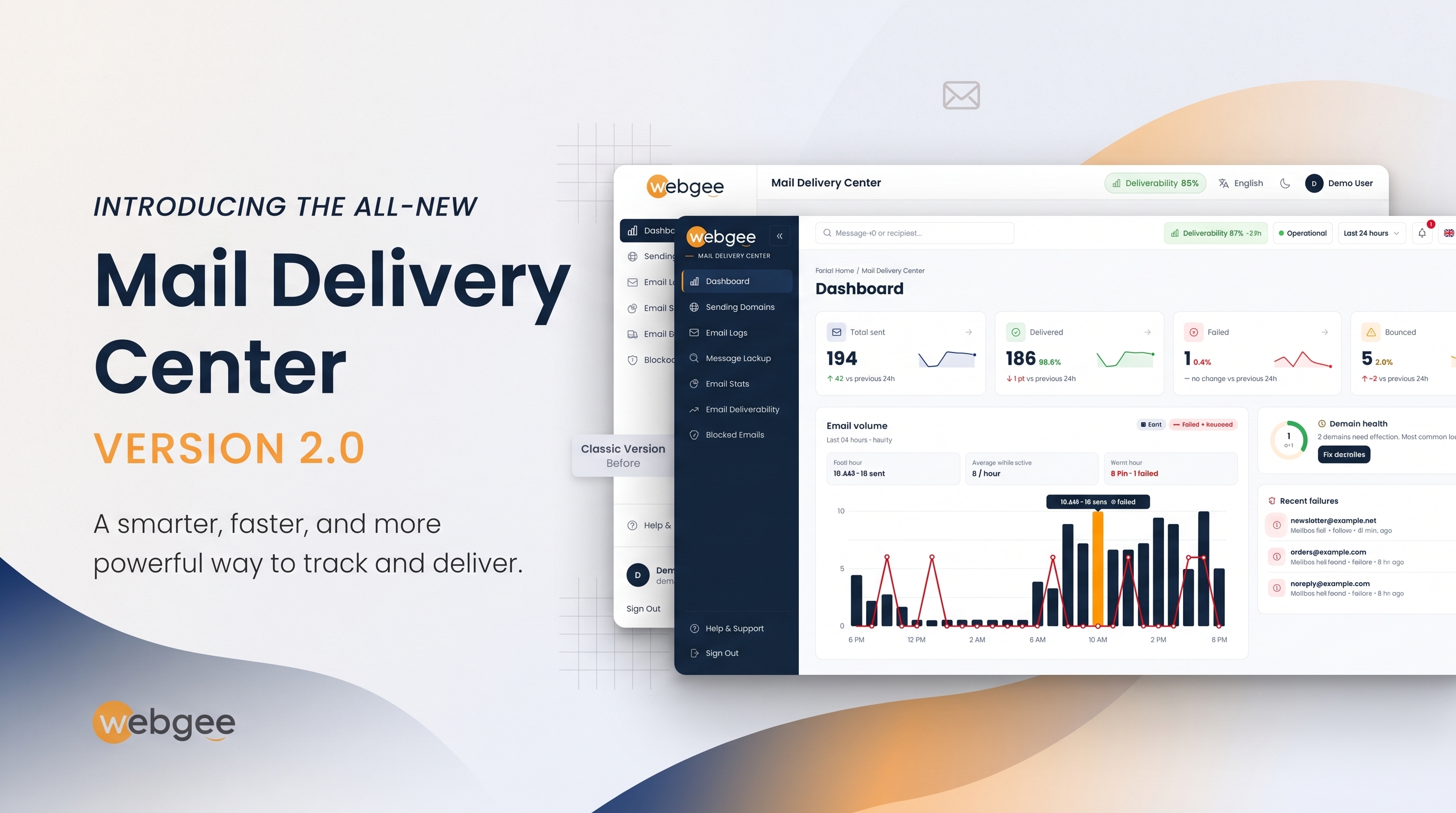 new Mail Delivery Center